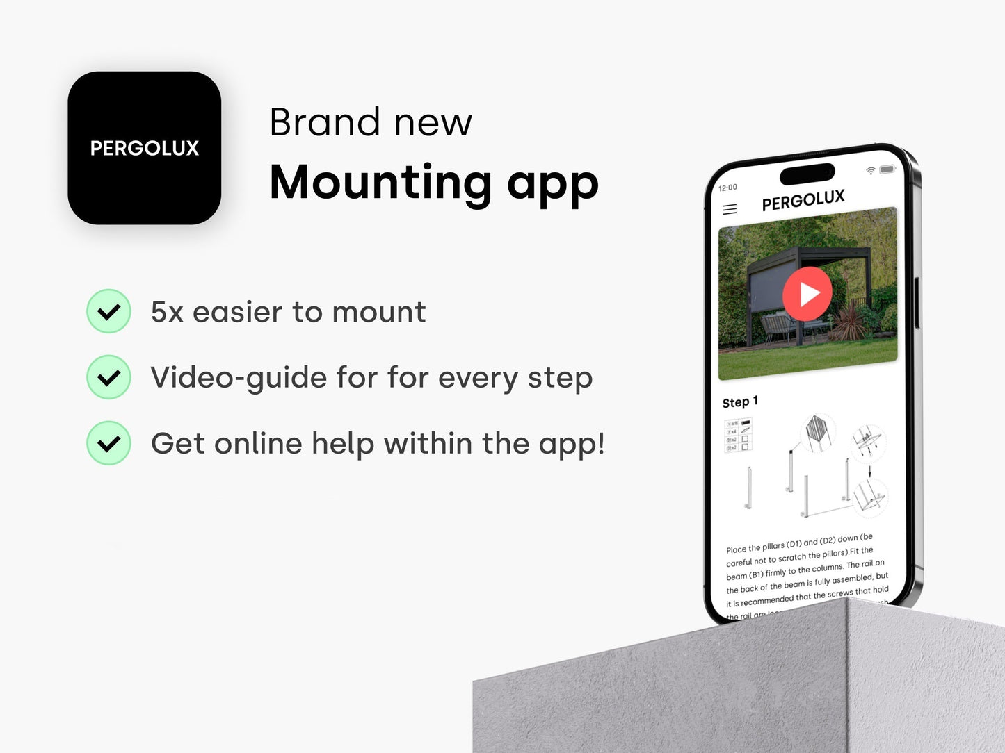 PERGOLUX Screen