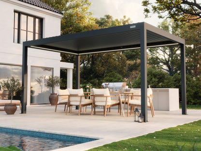 Black Free Standing 3x5 pergola 