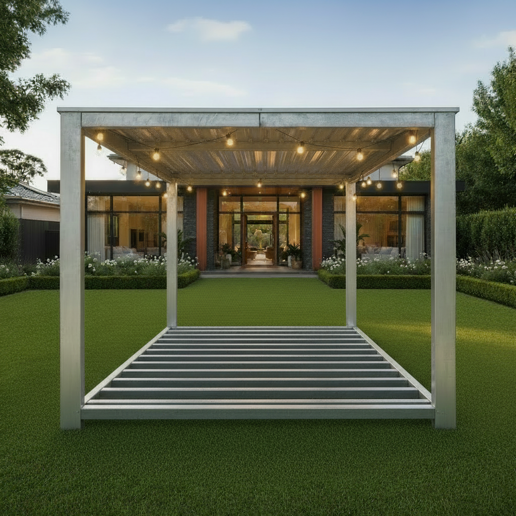 Galvanised Steel Pergola Frame