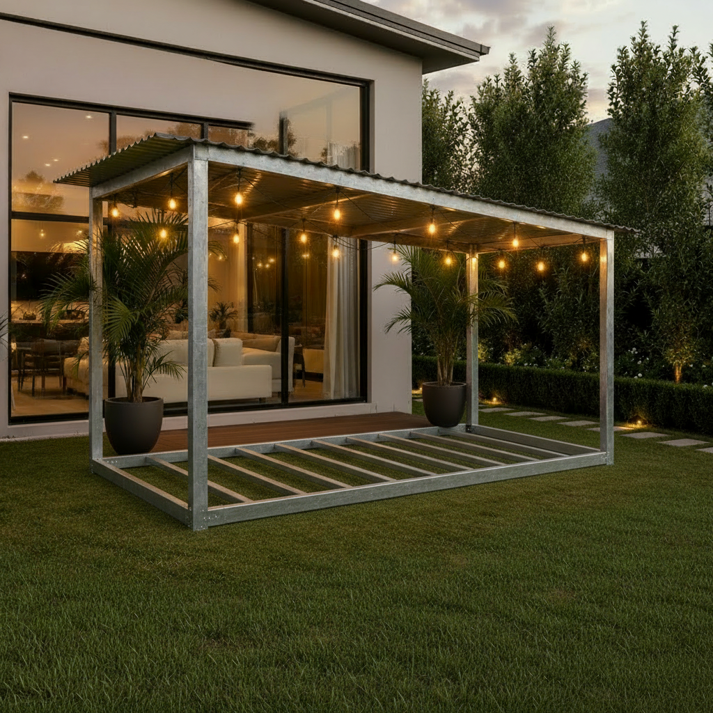Steel Frame Same Garden Location